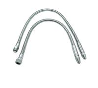 Metallo flessibile acqua olio tubo di raffreddamen 1/4" 3/8" 1/2" in metallo flessibile con ugello a testa tonda con interruttore regolabile for raffreddamento tornio CNC(1/4 Male 500mm)