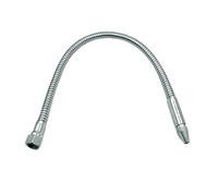 Metallo flessibile acqua olio tubo di raffreddamen Tubo flessibile in metallo for acqua e olio, tubo di raffreddamento con ugello a testa tonda e interruttore regolabile(1/4-INNER THREAD 500mm)