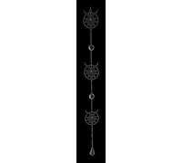 Metallo Fūrin - Baphomet - Alchemy Inghilterra Gotico Winddeko Gioielli da
