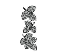 Metallo Fustelle Foglie Di Rosa Tagliato Scrapbook Carta Stampo Punch Craft Coltello Lama R8N9