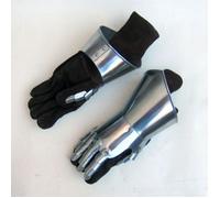 Metallo Gauntlet ~ Guanti Acciaio ~ Medievale Knight Crusader Spartan Armor