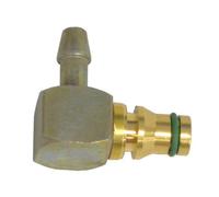 Metallo Gomito Connettore 90 Gradi per Iniettore Ritorno 20x22x4 con Rapido
