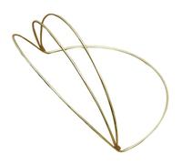 Metallo Hairband Tre linee Sposa Copricapo Oro Argento Copricapo Teste Fasce per capelli Impostazione Base Componenti Gioielli