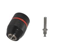 Metallo Heavy Duty 1/2-20UNF 13mm Mandrino autoserrante Codolo esagonale/SDS/Presa quadrata Adattatore femmina Strumento hardware professionale (Color : Chuck and Hex Shank)