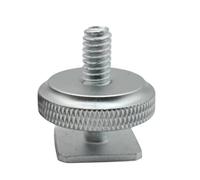 Metallo Hot Shoe A 1/4 Pollice Vite Convertitore Per Fotocamere DSLR Installare Mic Luce LED Durabilità Costruzione Singolo Strato Vite