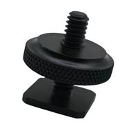Metallo Hot Shoe A 1/4 Pollice Vite Convertitore Per Fotocamere DSLR Installare Mic Luce LED Durabilità Costruzione Singolo Strato Vite