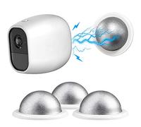Metallo Magnetico Montaggio da Camera di Sicurezza Soffitto/Tavolo/Parete di Montaggio per Arlo, Arlo Pro, Arlo Pro 2, 3 Pezzi (Bianco)