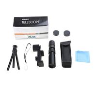 Metallo Monoculare 10-300X40mm Super Teleobiettivo Zoom Supporta Smartphone Notte Per La Visione Monocoli Ad Alta Potenza Per Smartphone