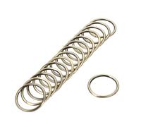 Metallo O Ring 38mm (1,5") ID 3,8mm Spessore Ferro Anelli Bronzo Tono 15pz