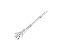 Metallo Oro Argento Lucido Piccolo Handwavelet Design Capelli Forcina Femminile Clip Laterale Copricapo