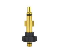 Metallo Ottone Adattatore Ugello Schiuma Generatore Schiuma Pistola Schiuma Idropulitrice Ad Alta Pressione Sapone Schiumatore per AR Nilfisk Karcher Bosch Elitech Lavor M22 1/4 '' Spina Rapida