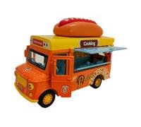 Metallo Pressofuso a Retrocarica, Mini Modellini in Lega, Unici con Musica E Luci, Ideali Come Giocattoli per Feste, Regalini per, Hot Dog