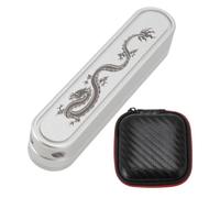 Metallo Push Slider Giocattolo Punta Dita -Push Scheda Meccanica Punta Dita Scorri per Stato Ufficio (Argento)