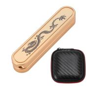 Metallo Push Slider Giocattolo Punta Dita -Push Scheda Meccanica Punta Dita Scorri per Stato Ufficio (Oro)
