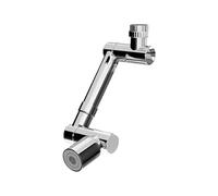 Metallo Rame Rotazione 1440 ° Rubinetto Aeratore Estensore Girevole Braccio Robotico Rubinetti Ugello Di Estensione Cucina Risparmio D'acqua Spruzzatore Ben Fatto(Copper -1440 Double)