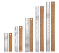 Metallo Righe Righello IN Acciaio Inox