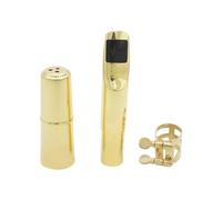 Metallo Sax Legatura Fissaggio Con Ottone Cap Accessori Tenori Saxphone Clarinetto Bocchino Clip Set
