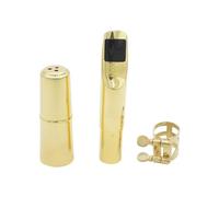 Metallo Sax Legatura Fissaggio Con Ottone Cap Accessori Tenori Saxphone Clarinetto Bocchino Clip Set