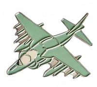 Metallo smaltato di Harrier VTOL Jump Spilla Jet