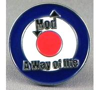 Metallo smaltato Spilla di MOD 'Way of Life
