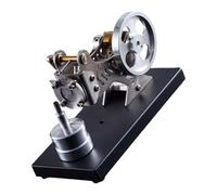 Metallo Stirling Motore Calore al Movimento Dimostratore Aula Scienza Esperimento Strumento Stirling Educazione