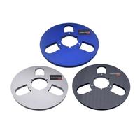 Metallo Takeup Bobina Apertura Macchina Parti 3 Foro 1/4 25.4cm Vuota per