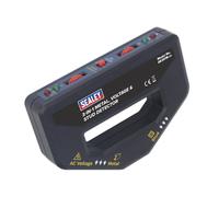 Metallo, Tensione E Borchie Rivelatore 3-in-1 - Sealey AK2018 Nuovo