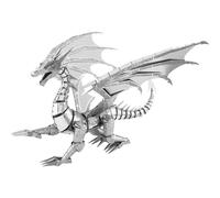 Metallo Terra Premium Argento Drago 3D Taglio Laser Modello + Pinzette 13238