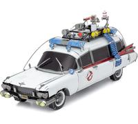 Metal Earth Puzzle 3D Auto Ecto-1. Puzzle in metallo di Ghostbusters. Moderato modello di costruzione per adulti livello 16 x 5 x 6 cm