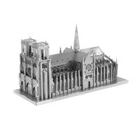 Metallo Terra Premium Notre Dame De Paris 3D Taglio Laser Modello Fascinations