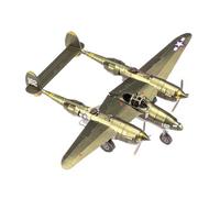 Metallo Terra Premium P-38 Fulmine 3D Taglio Laser Modello + Pinzette 14365