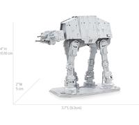 Metallo Terra Premium Star Wars Imperiale At-At 3D Taglio Laser Modello +