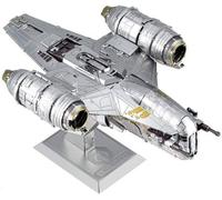 Metallo Terra Premium Star Wars Mandalorian Razor Crest 3D Taglio Laser Modello
