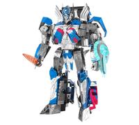 Metallo Terra Premium Transformers Optimus Prime 3D Taglio Laser Modello 01297