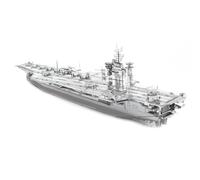Metallo Terra Premium Uss Theodore Roosevelt CVN-71 3D Taglio Laser Modello