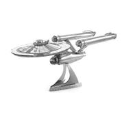 Metallo Terra Star trek U.S.S.Enterprise NCC-1701 3D Modello + Pinzetta 01280