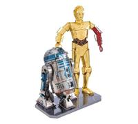 Metallo Terra Star Wars C-3PO & R2-D2 3D Metallo Modello + Pinzette 17106