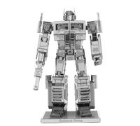 Metallo Terra Transformers Optimus Prime 3D Metallo Modello + Pinzette 033007