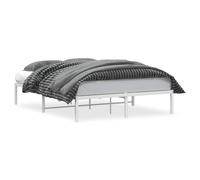 Metallo Verniciato a Fuoco Bianco Giroletto Robusto 135x190 cm