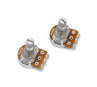 Metallor Alpha Pots Volume Audio Potenziometro Elettronica per Chitarra Elettrica o Bass. Mini A500k Chrome