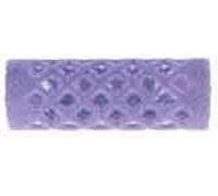 Metallwickler beflockt 15 mm kurz lila, Ø 15 mm, 45 mm
