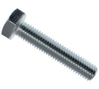 METALMATE Alta Resistenza Set Vite Placcati Zinco M10 X 50mm Scatola 25