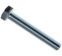 METALMATE Alta Resistenza Set Vite Placcati Zinco M8 - 50mm Scatola 50