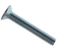 Metalmate Vite a macchina Pozi compatibile CSK ZP M4 x 25mm, con una testa svasata che assicura un montaggio a filo, migliorando l'estetica e riducendo l'impigliamento. BOX 50