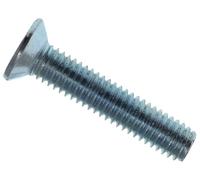 Metalmate Vite a macchina Pozi compatibile CSK ZP M6 x 30mm, con una testa svasata che garantisce un montaggio a filo, migliorando l'estetica e riducendo l'impigliamento. BOX 25