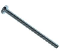 Metalmate, Vite macchina Pozi compatibile Pan Head ZP M4 x 50mm Box 25, con una testa pan che fornisce una presa sicura in vari materiali e applicazioni, mantenendo l'integrità strutturale