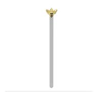 Metalmorphose Lega di zinco Bee Design Cancelleria Segnalibro, Oro/Argento