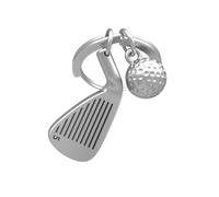 METALMORPHOSE MTM929-01 - Portachiavi Club e pallina da golf, grigio, 32