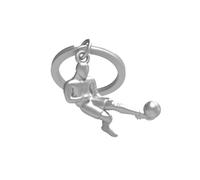 METALMORPHOSE - Portachiavi calciatore MTM281-01, argento, 0 Mesi, Calciatore