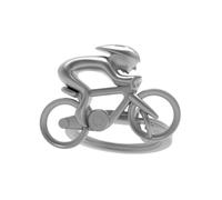 METALMORPHOSE - Portachiavi calciatore MTM281-01, cromo, L, Ciclismo